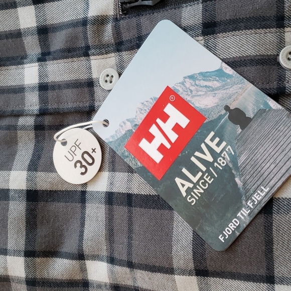 HH - Mens button down long sleeve shirt - Picture 14 of 14